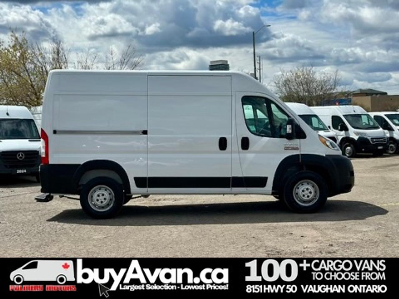 2021 RAM ProMaster Cargo Van 2500 136 WB High Roof + Divider *SAFETY INCLUDED* Photo