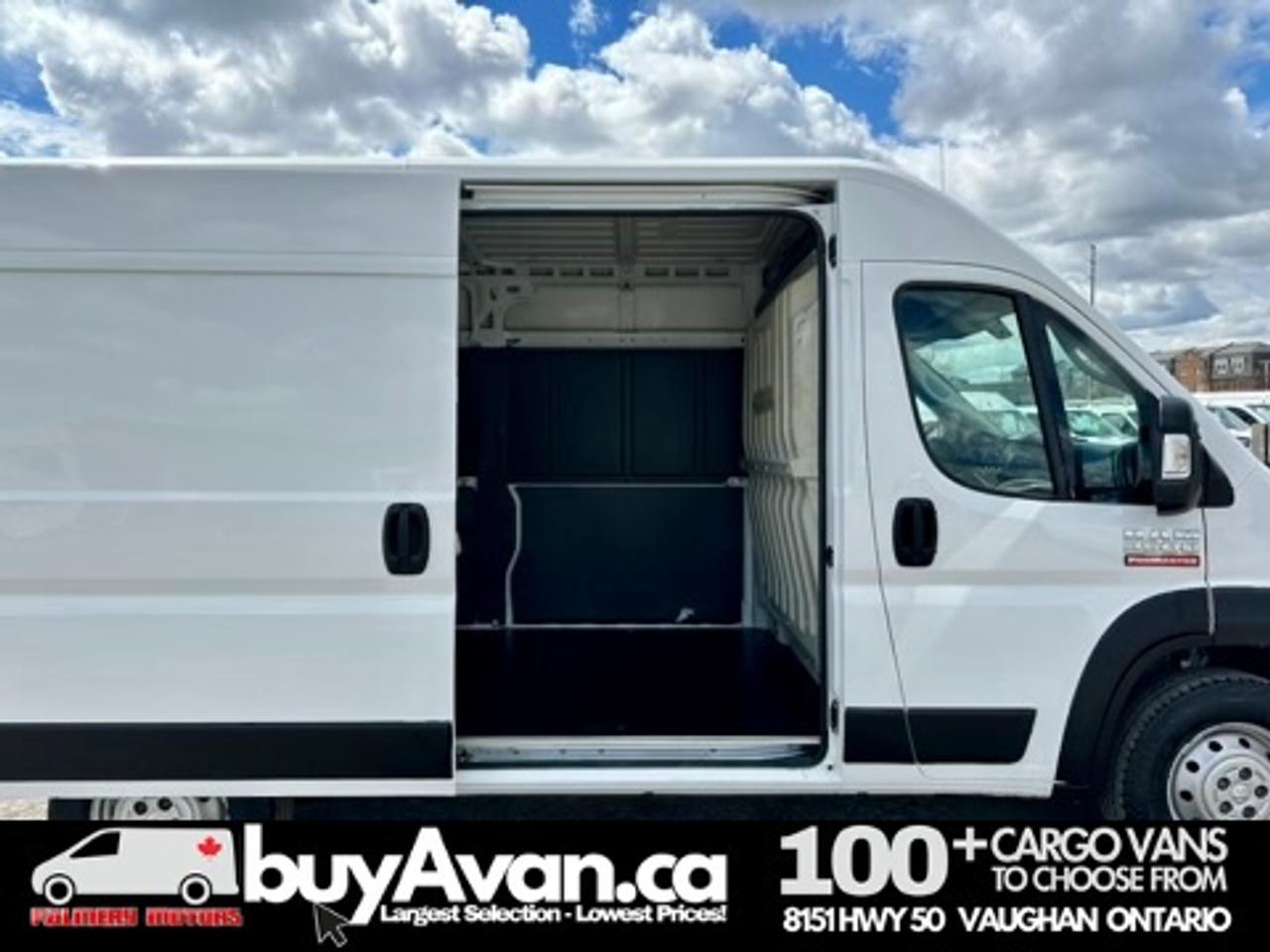 2021 RAM ProMaster Cargo Van 2500 136 WB High Roof + Divider *SAFETY INCLUDED* Photo