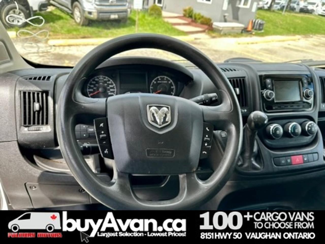 2021 RAM ProMaster Cargo Van 2500 136 WB High Roof + Divider *SAFETY INCLUDED* Photo