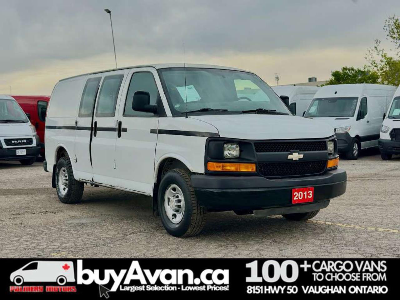 2013 Chevrolet Express 3500 Shelves + Divider V8 Photo