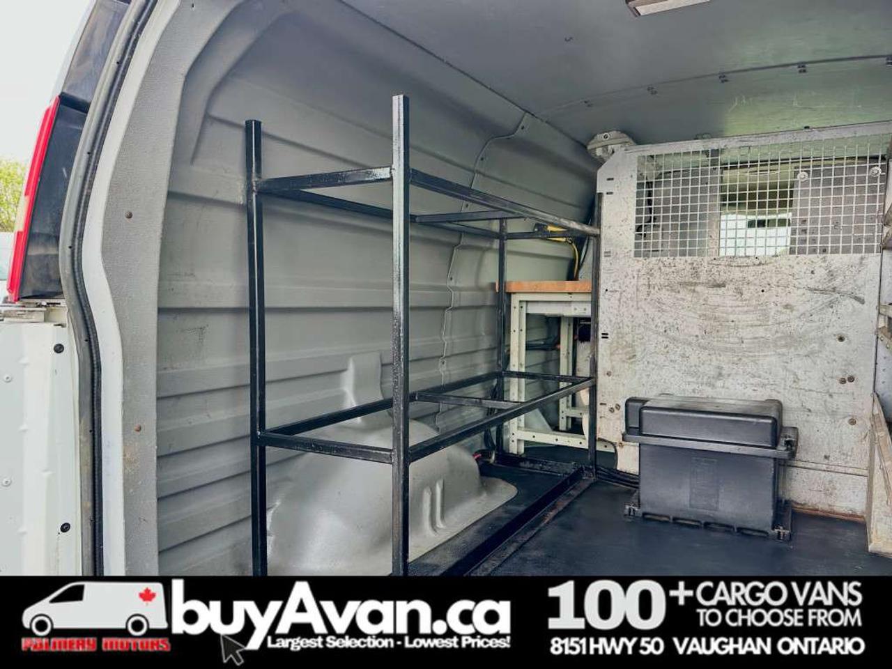 2013 Chevrolet Express 3500 Shelves + Divider V8 Photo