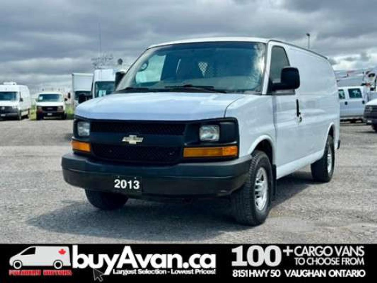2013 Chevrolet Express 3500 Shelves + Divider   SAFETY INCLUDED Photo4