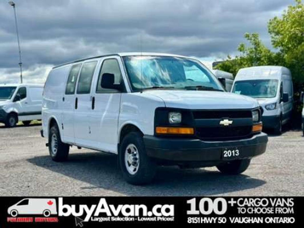 2013 Chevrolet Express 3500 Shelves + Divider   SAFETY INCLUDED Photo