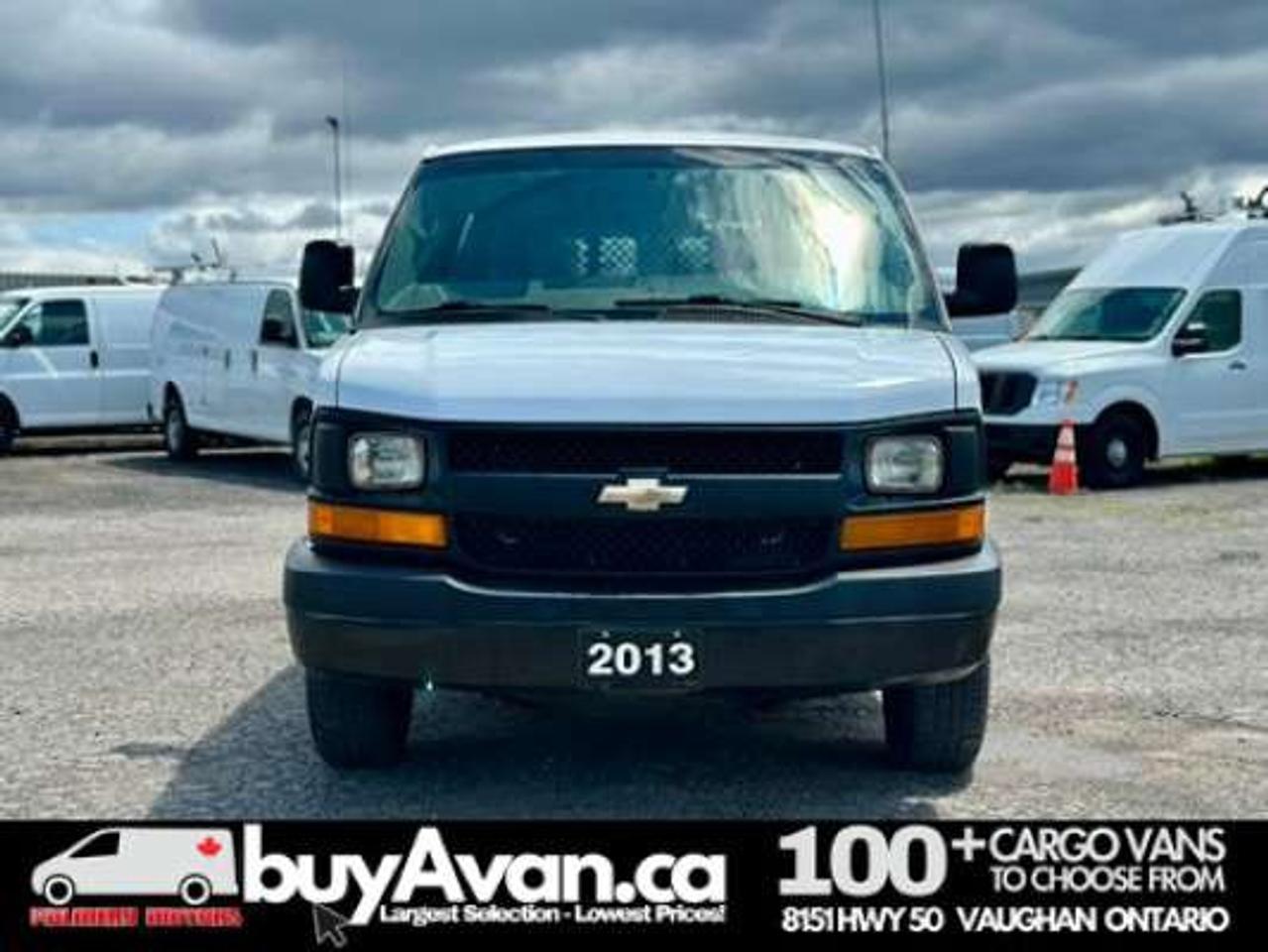 2013 Chevrolet Express 3500 Shelves + Divider   SAFETY INCLUDED Photo
