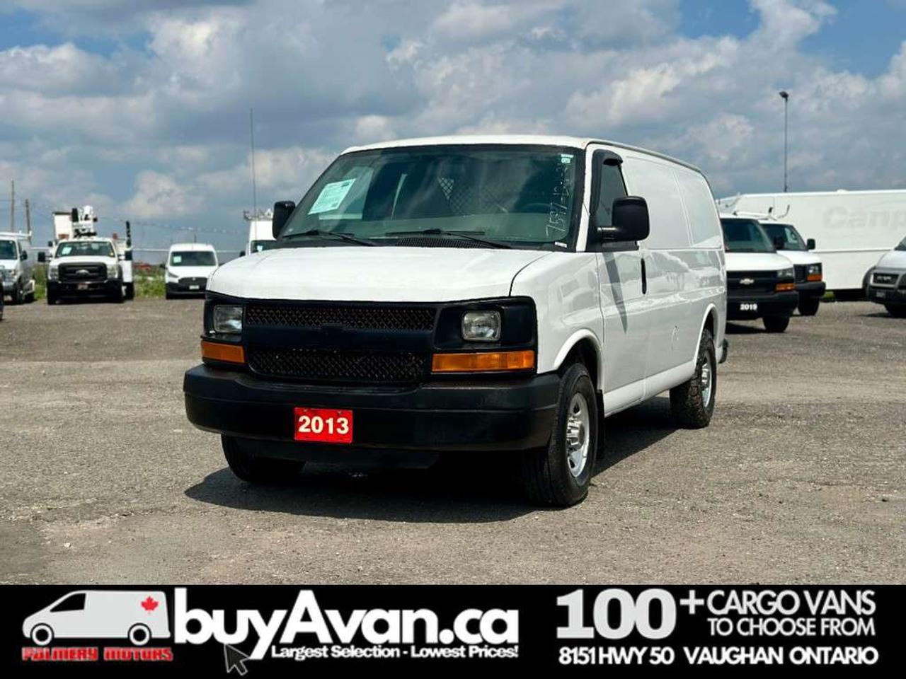 2013 Chevrolet Express 3500 Shelves + Divider Photo