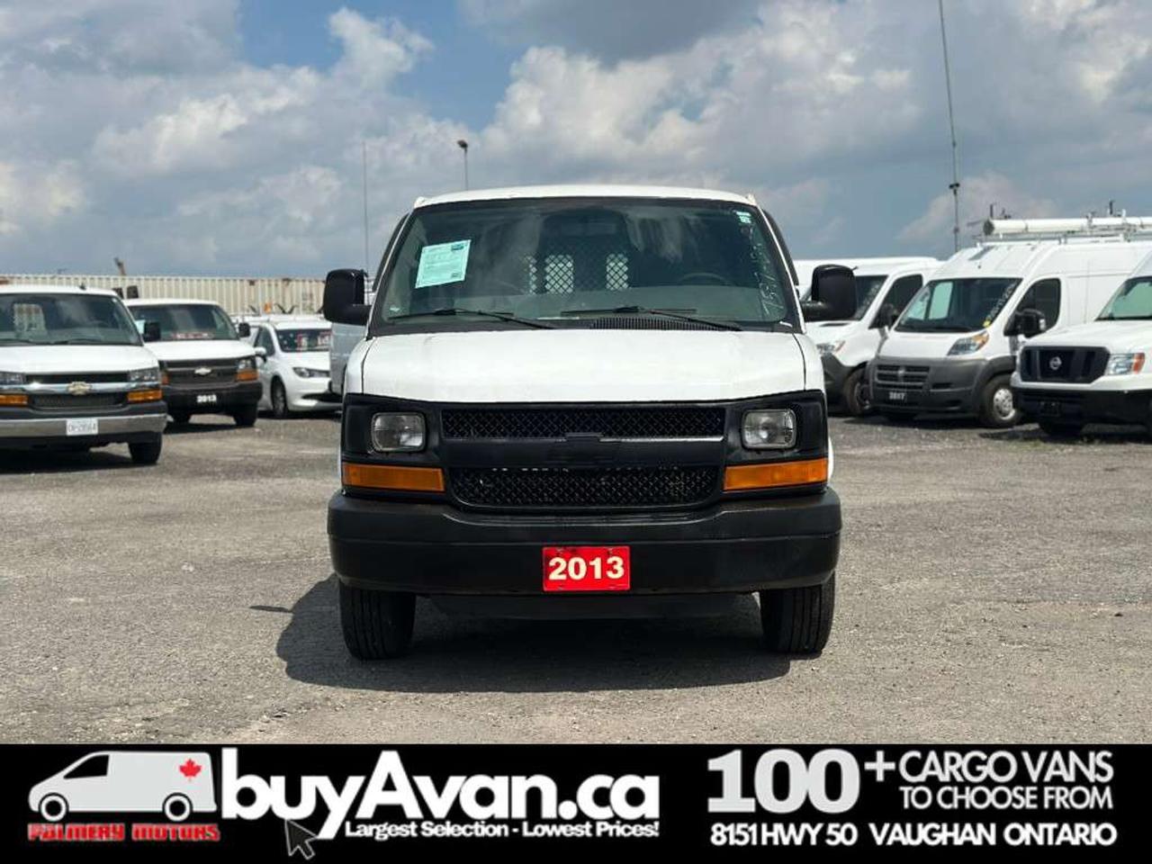 2013 Chevrolet Express 3500 Shelves + Divider Photo