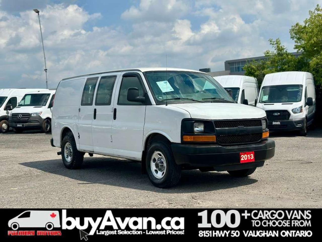 2013 Chevrolet Express 3500 Shelves + Divider Photo