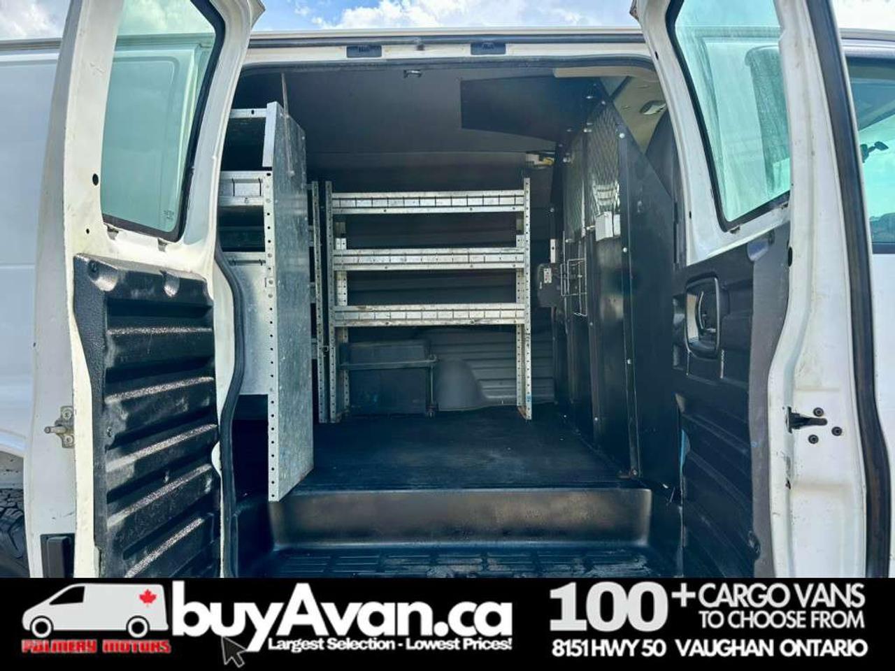 2013 Chevrolet Express 3500 Shelves + Divider Photo