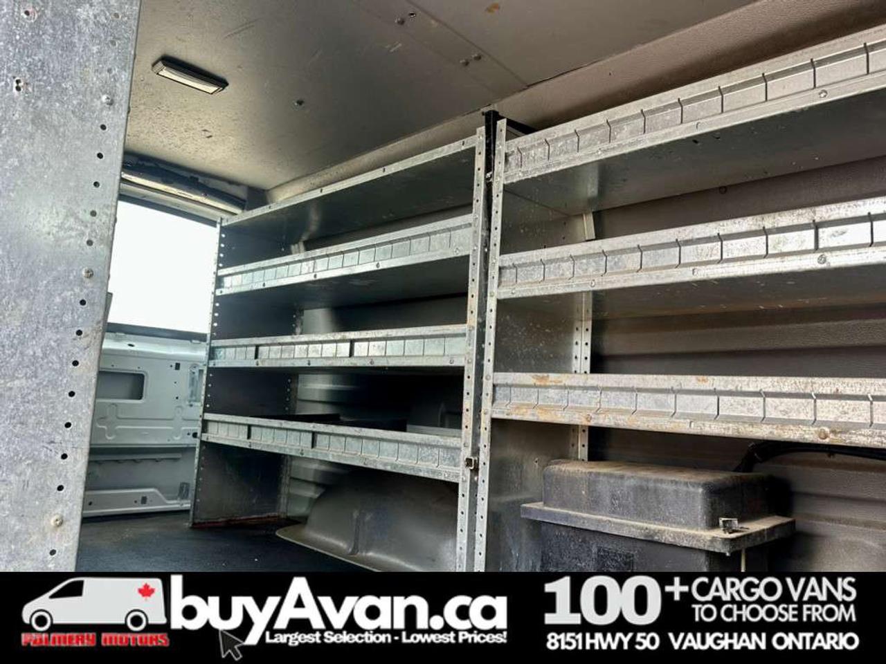 2013 Chevrolet Express 3500 Shelves + Divider Photo
