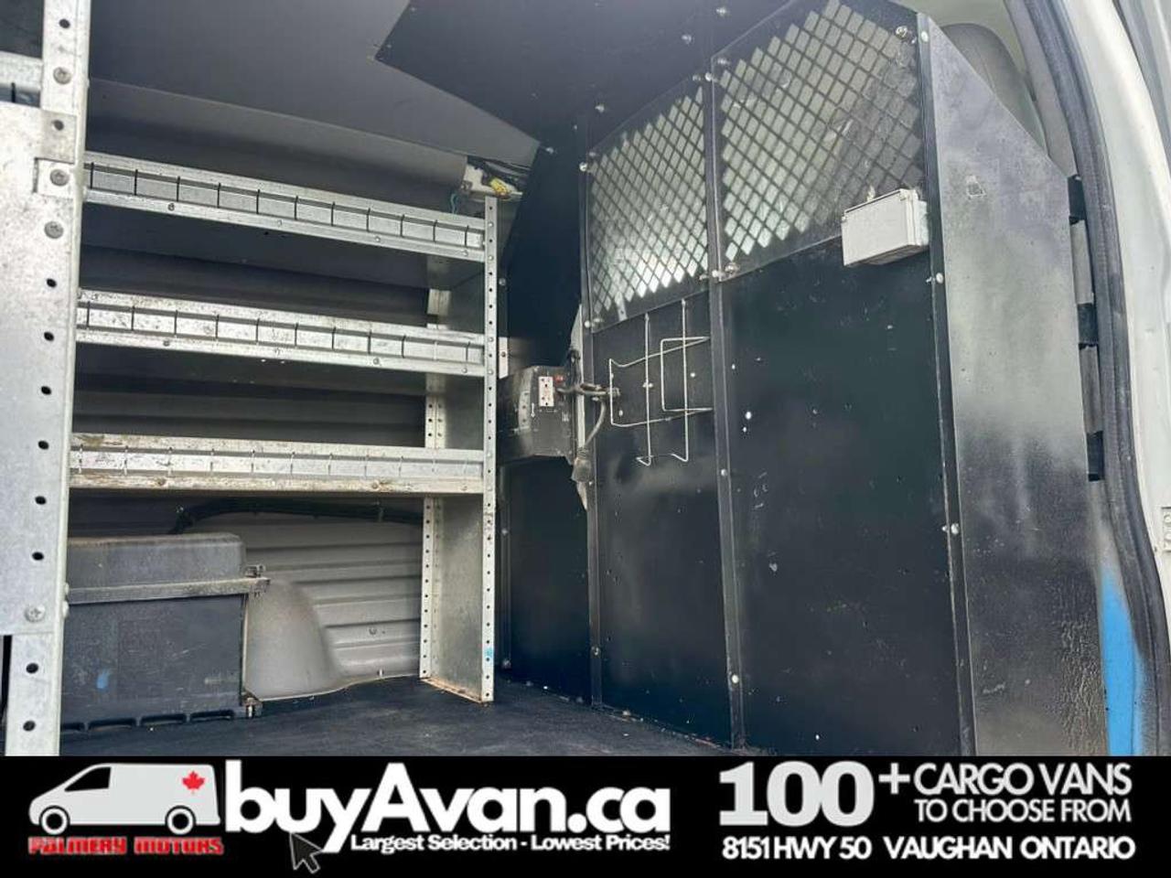 2013 Chevrolet Express 3500 Shelves + Divider Photo