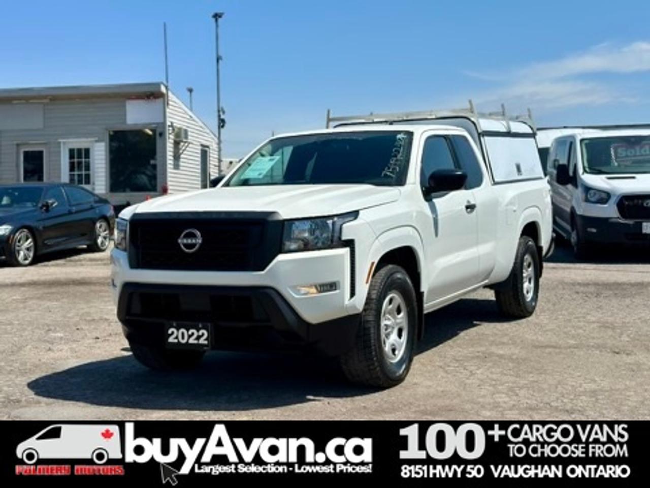 2022 Nissan Frontier Frontier Extended Cab + Cap W/Racks CERTIFIED   NO Photo