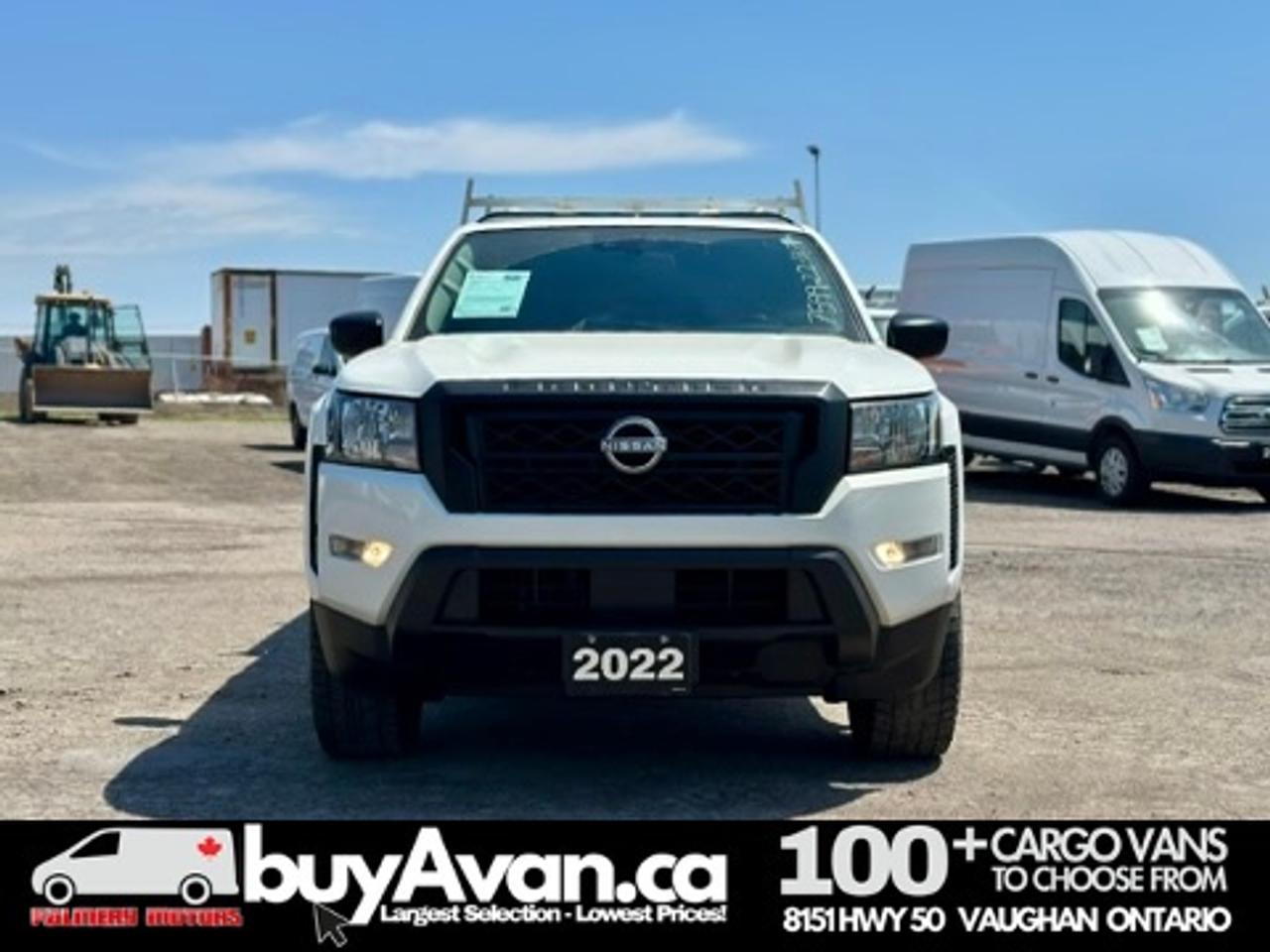 2022 Nissan Frontier Frontier Extended Cab + Cap W/Racks CERTIFIED   NO Photo