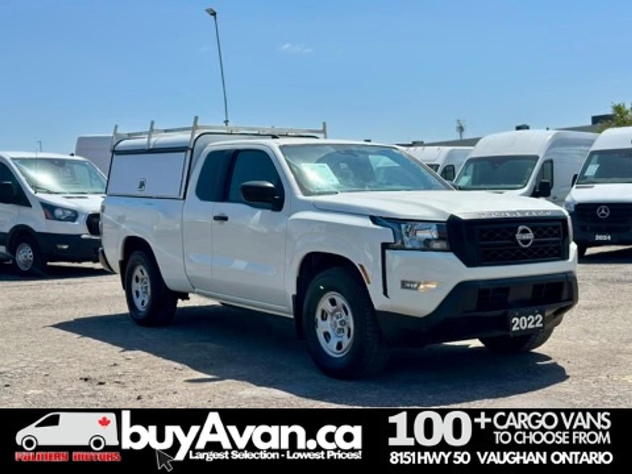 2022 Nissan Frontier Frontier Extended Cab + Cap W/Racks CERTIFIED   NO Photo