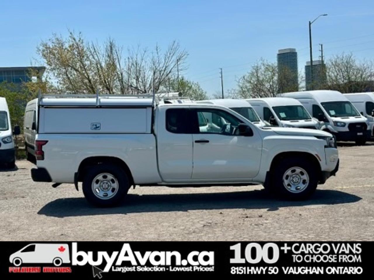 2022 Nissan Frontier Frontier Extended Cab + Cap W/Racks CERTIFIED   NO Photo