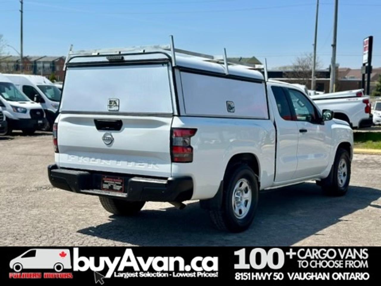 2022 Nissan Frontier Frontier Extended Cab + Cap W/Racks CERTIFIED   NO Photo