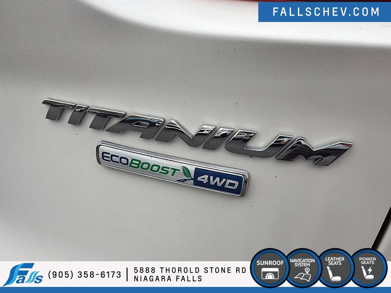 2016 Ford Escape Titanium LEATHER,SUNROOF,NAV,AWD Photo