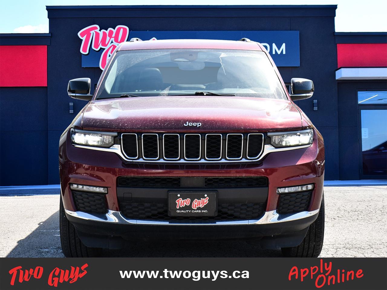 2021 Jeep Grand Cherokee L Limited   Panoroof   Leather   6 Pass Photo4