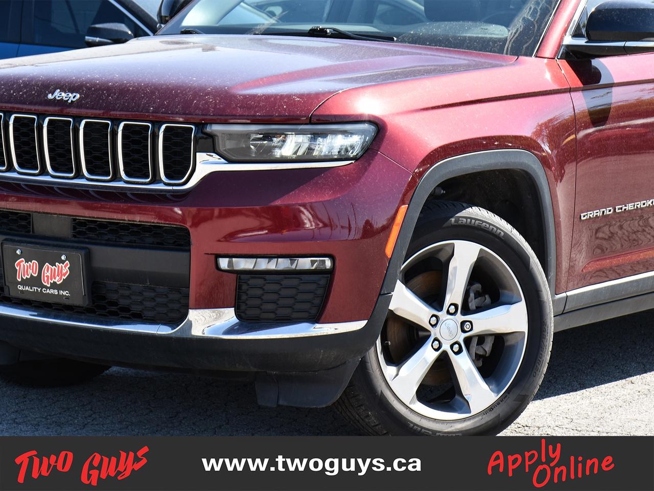 2021 Jeep Grand Cherokee L Limited   Panoroof   Leather   6 Pass Photo