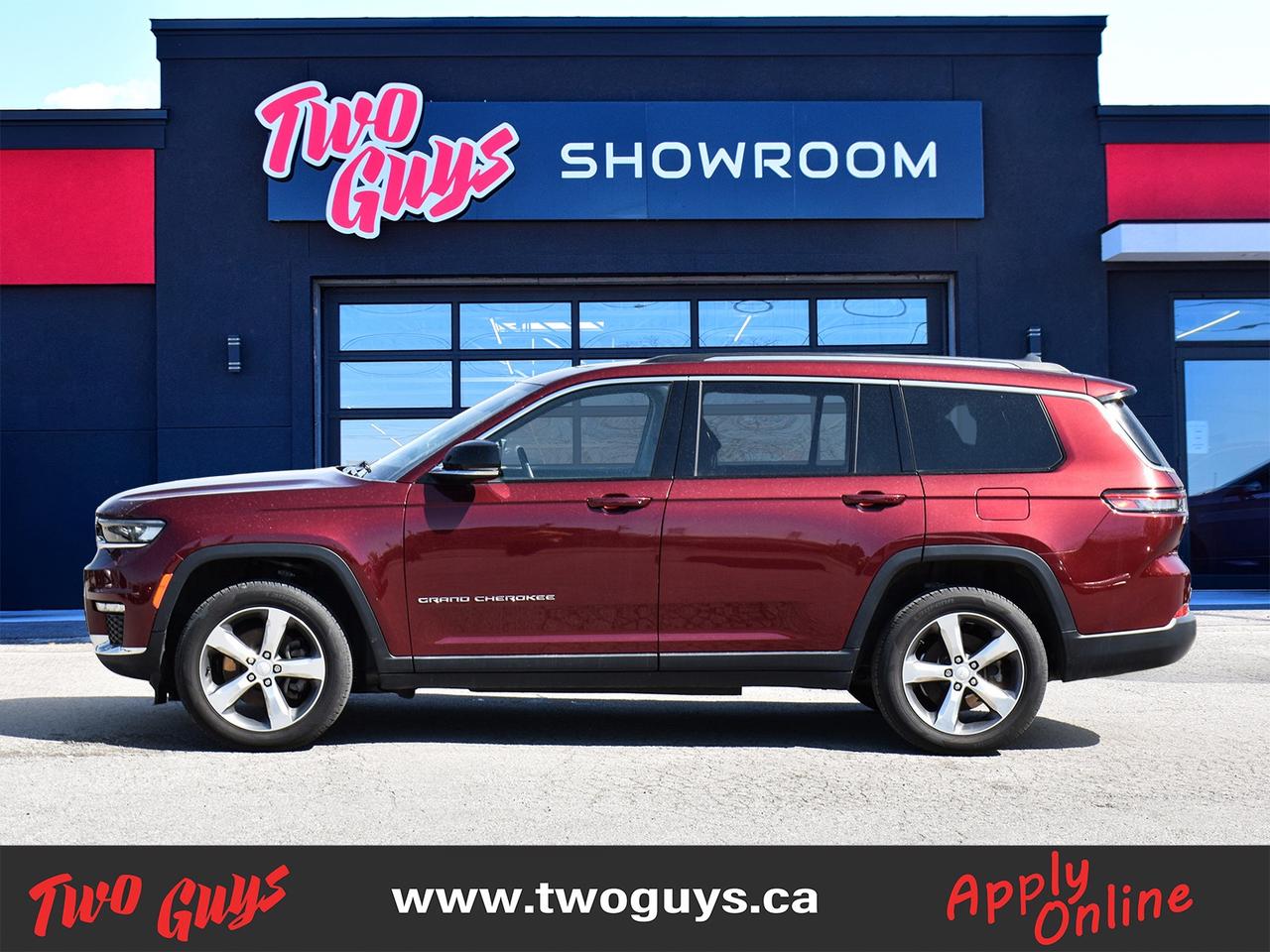 2021 Jeep Grand Cherokee L Limited   Panoroof   Leather   6 Pass Photo