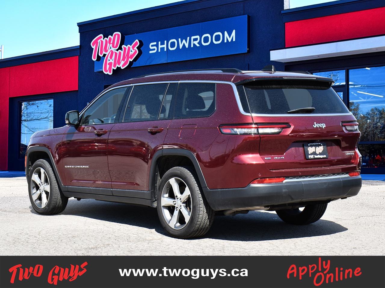 2021 Jeep Grand Cherokee L Limited   Panoroof   Leather   6 Pass Photo