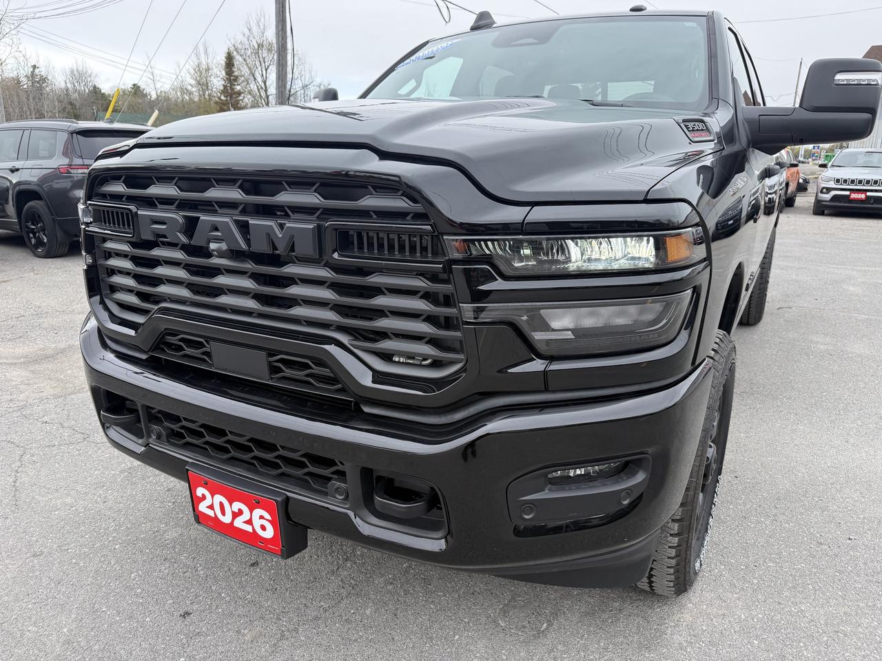 2026 RAM 3500 Big Horn 4x4 Crew Cab Night Edition - Navigation! Photo