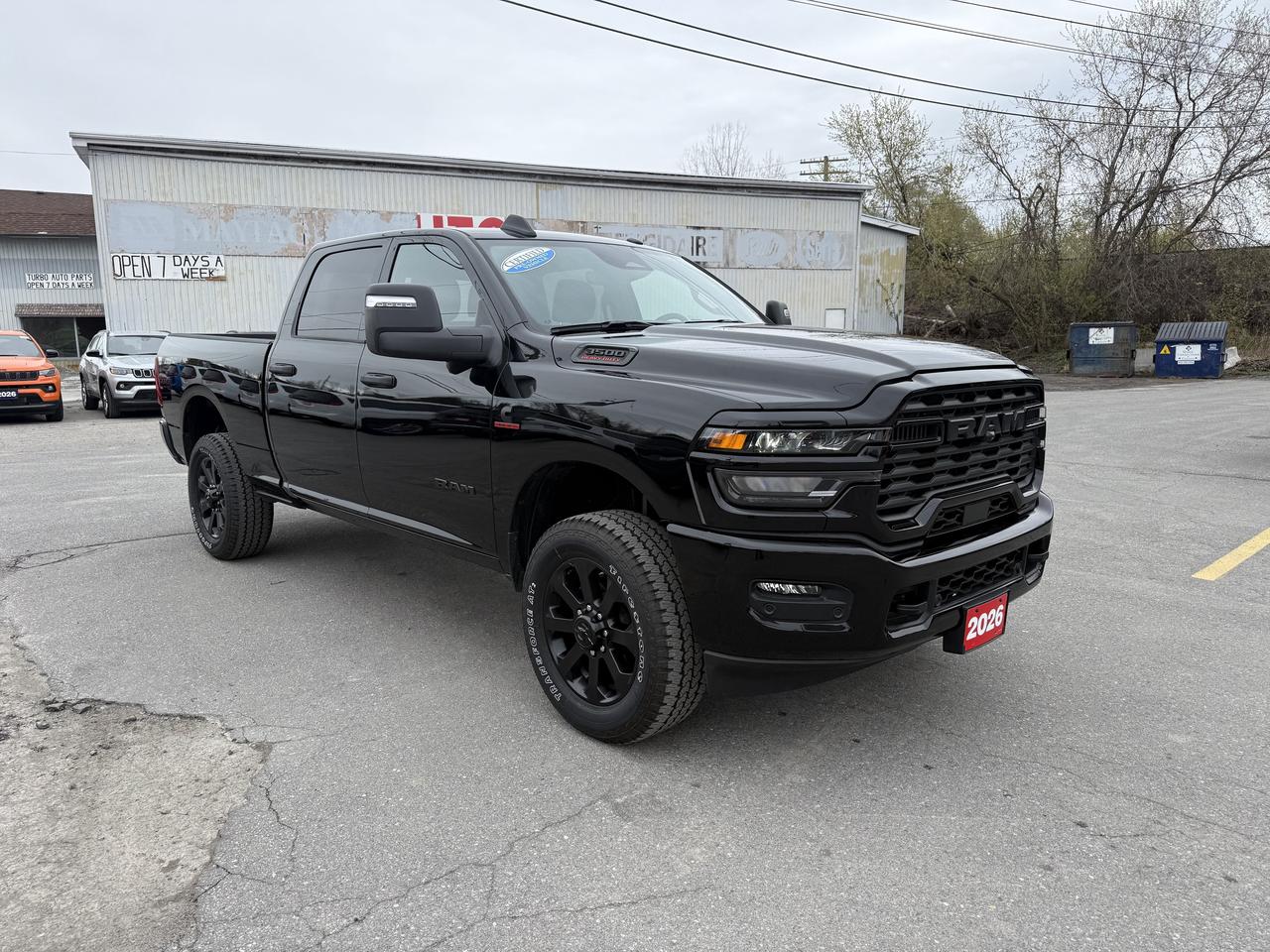 2026 RAM 3500 Big Horn 4x4 Crew Cab Night Edition - Navigation! Photo