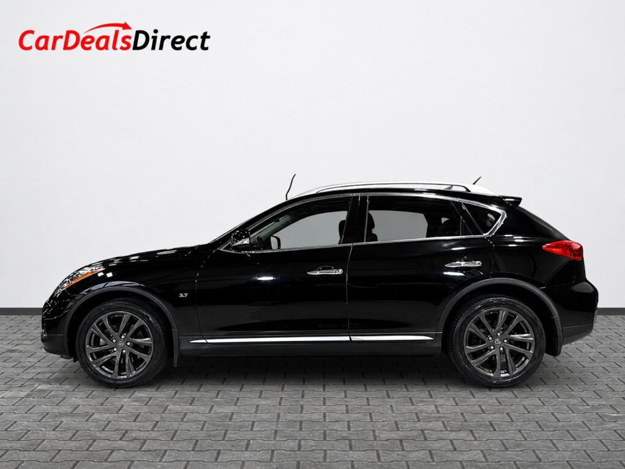 2017 Infiniti QX50 QX50 AWD   3.7L V6   Black on Black   New Arrival Photo2