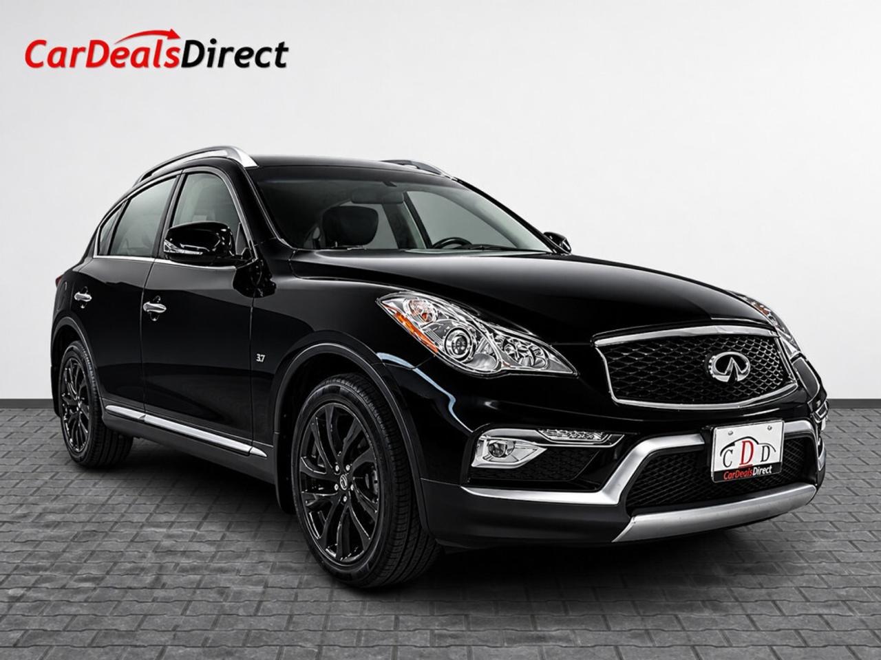 2017 Infiniti QX50 QX50 AWD   3.7L V6   Black on Black   New Arrival Photo0