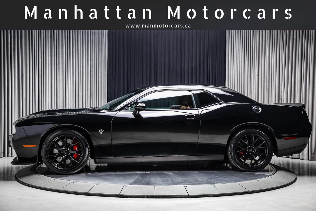 2016 Dodge Challenger SRT HELLCAT MANUAL 707HP BROWNINT NOACCDENT LOWKM Photo2