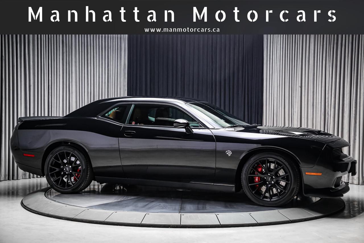 2016 Dodge Challenger SRT HELLCAT MANUAL 707HP BROWNINT NOACCDENT LOWKM Photo