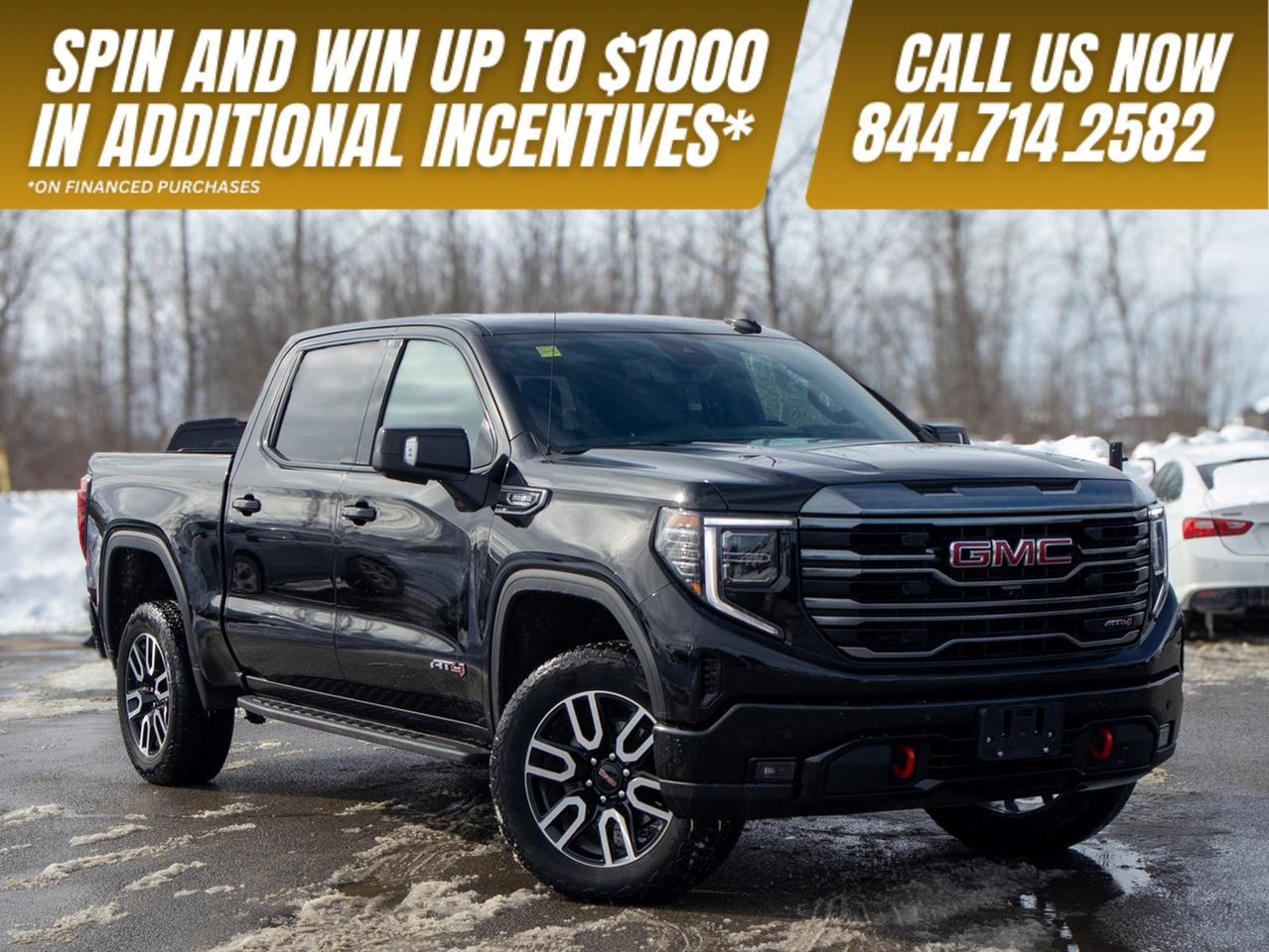2024 GMC Sierra 1500 AT4 - Heated Mirrors   Leather Seats Photo0