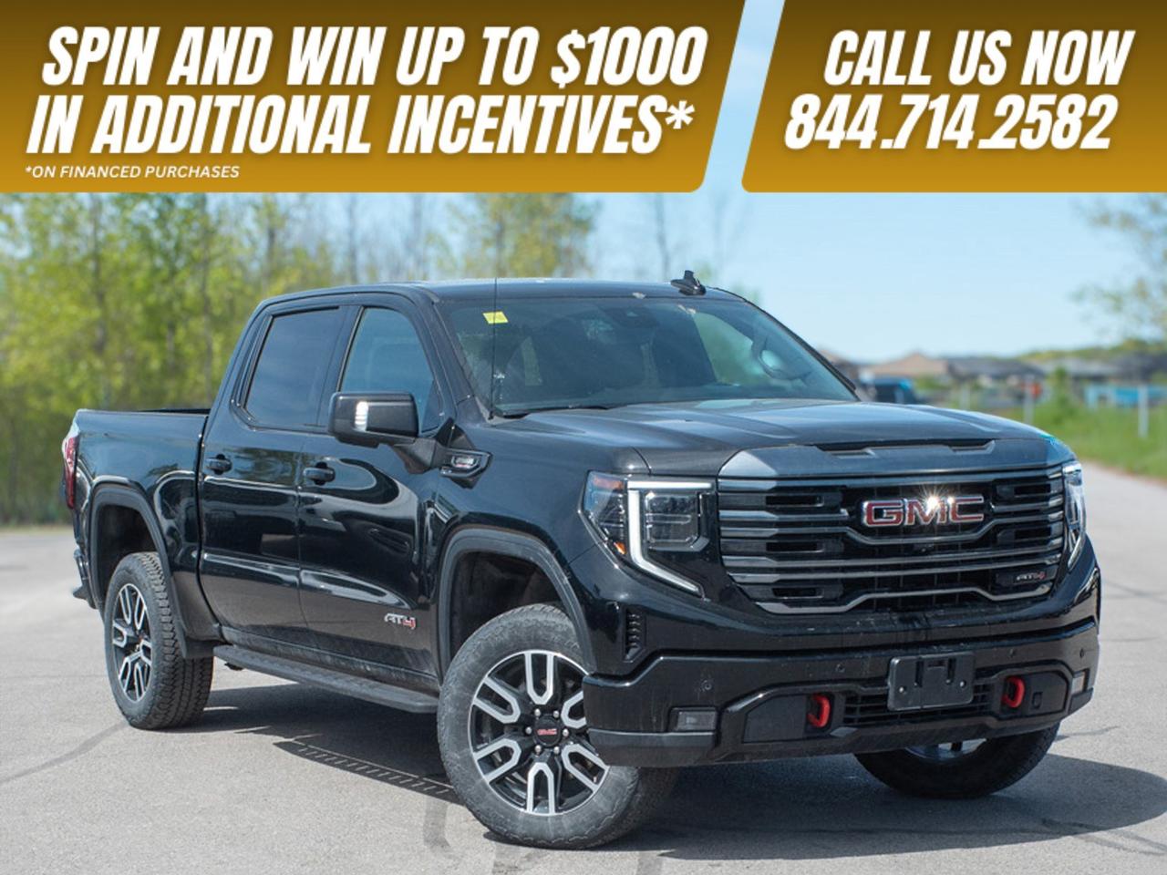 2024 GMC Sierra 1500 AT4 - Heated Mirrors   Leather Seats Photo0