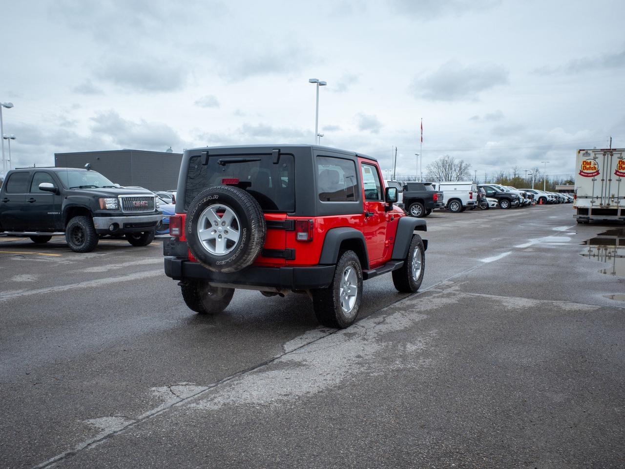 2015 Jeep Wrangler Sport - Convertible Soft Top   Rollover Protection Photo