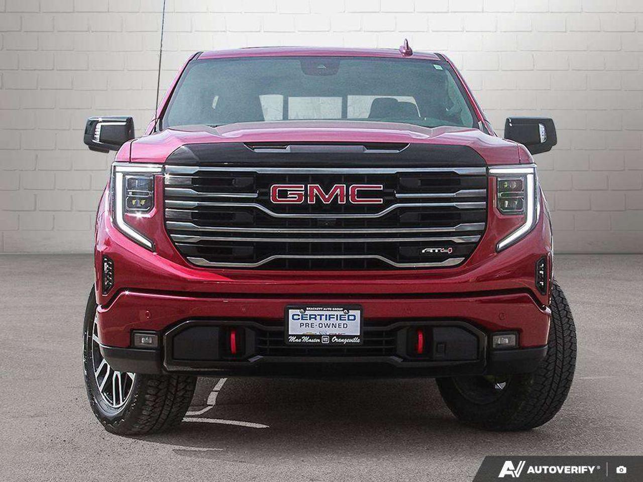 2025 GMC Sierra 1500 AT4, 3.0L DIESEL, 4X4, X31, ALLOYS, LEATHER, 1-OWNER, CERTIFIED PREOWNED! Photo