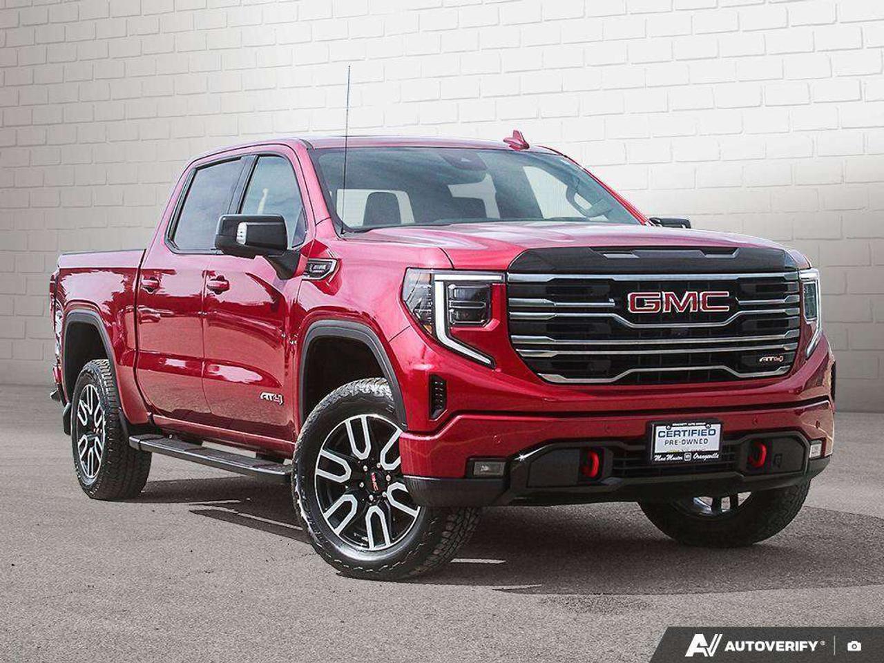 2025 GMC Sierra 1500 AT4, 3.0L DIESEL, 4X4, X31, ALLOYS, LEATHER, 1-OWNER, CERTIFIED PREOWNED! Photo