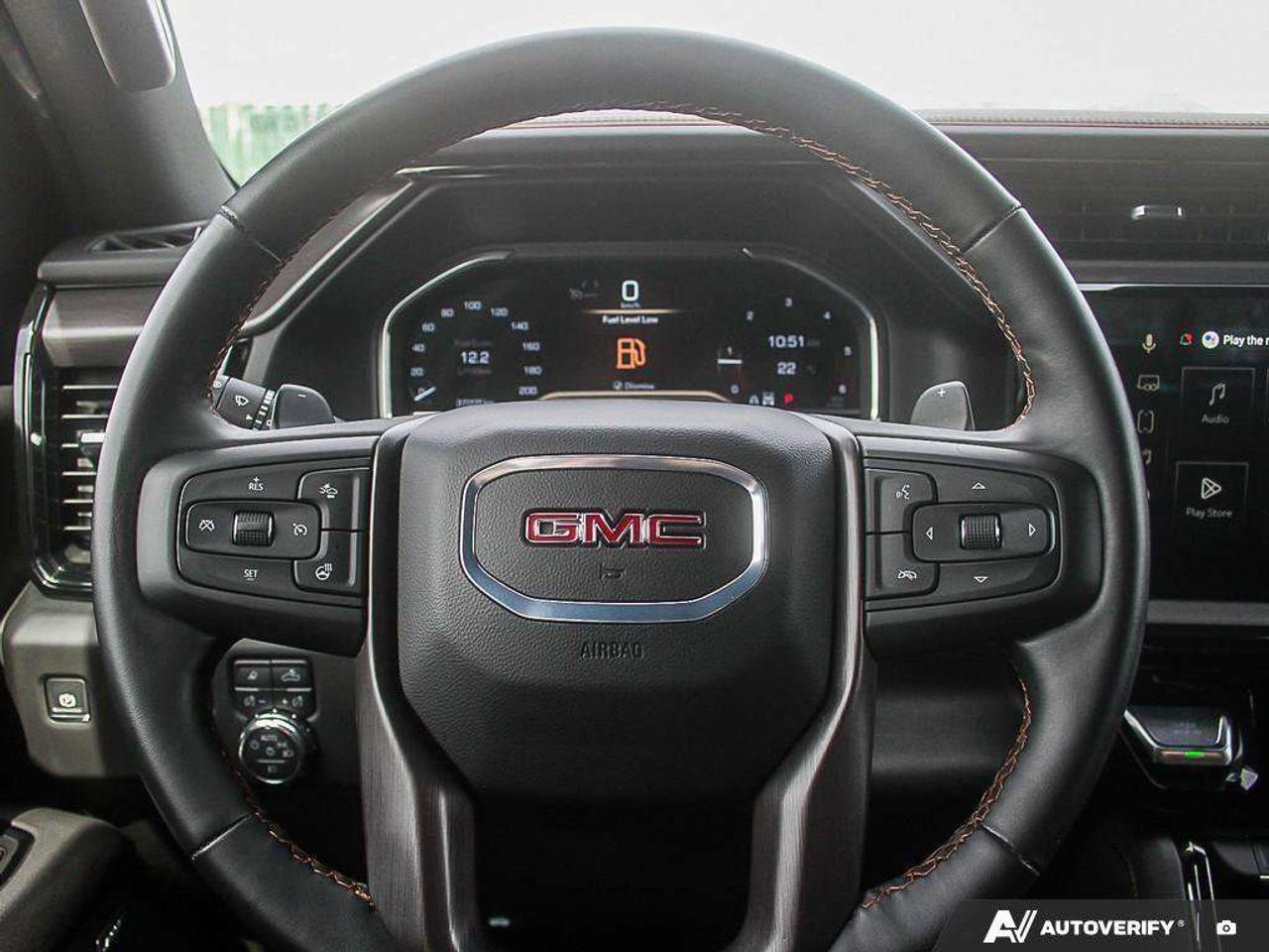 2025 GMC Sierra 1500 AT4, 3.0L DIESEL, 4X4, X31, ALLOYS, LEATHER, 1-OWNER, CERTIFIED PREOWNED! Photo
