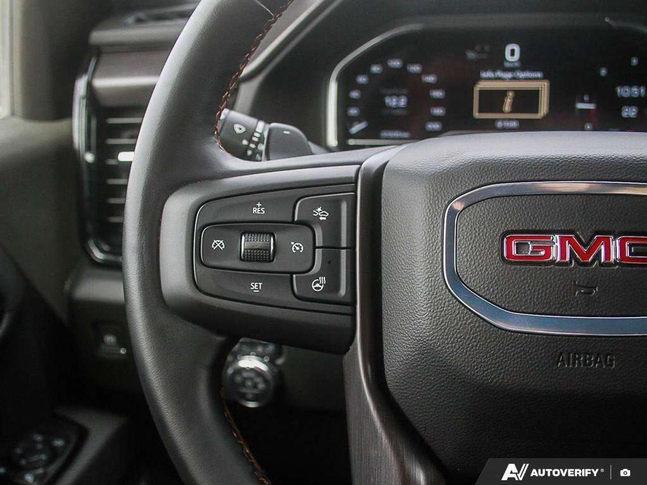 2025 GMC Sierra 1500 AT4, 3.0L DIESEL, 4X4, X31, ALLOYS, LEATHER, 1-OWNER, CERTIFIED PREOWNED! Photo