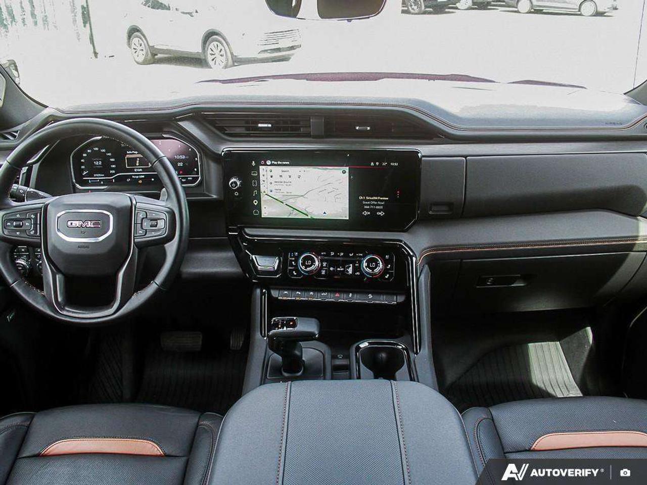 2025 GMC Sierra 1500 AT4, 3.0L DIESEL, 4X4, X31, ALLOYS, LEATHER, 1-OWNER, CERTIFIED PREOWNED! Photo