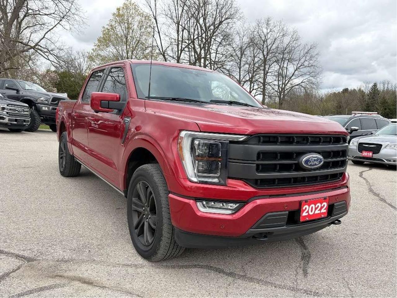 2022 Ford F-150 LARIAT, SUNROOF, POWER RUNNING BOARDS & TAILGATE! Photo