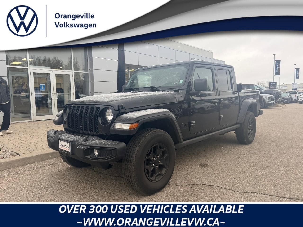 2022 Jeep Gladiator WillysWILLYS, 3.6L V6, 4X4, AUTOMATIC, ALLOYS, CLO Photo