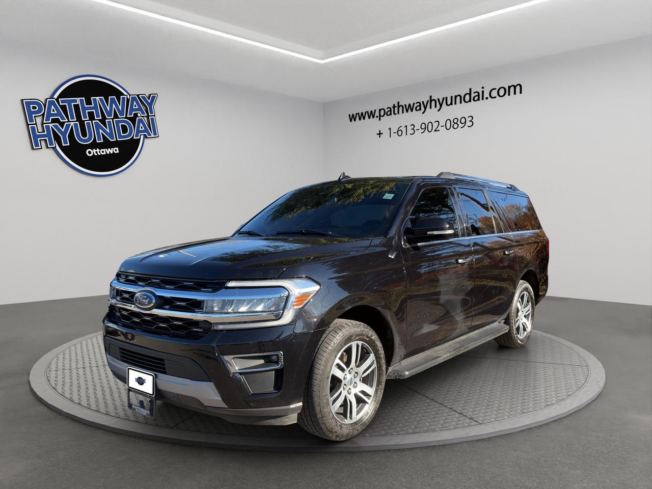 2024 Ford Expedition Limited Max | 9,000 lbs Towing Capacity | Sunroof | Cross-traffic alert | Pre-collision assist | Photo