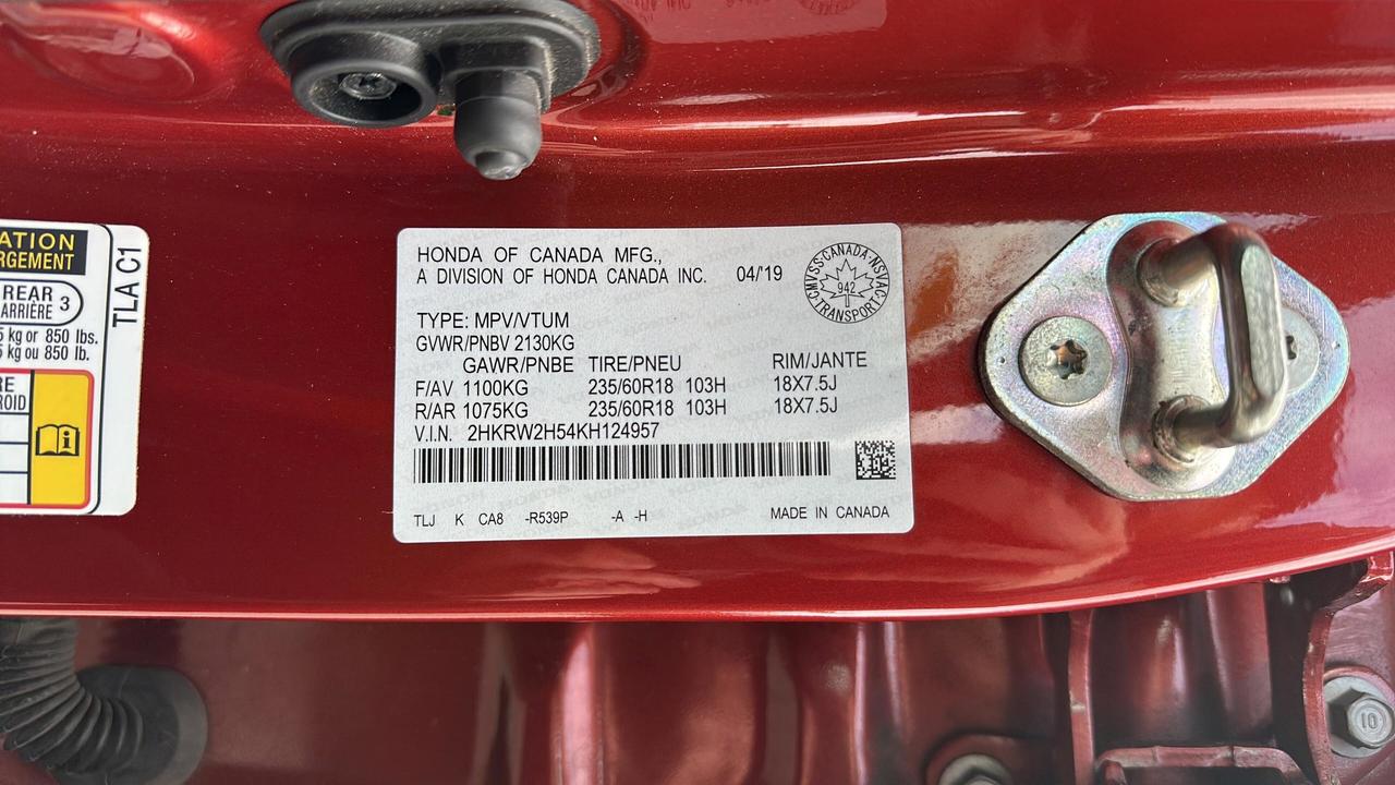 2019 Honda CR-V EX AWD Photo