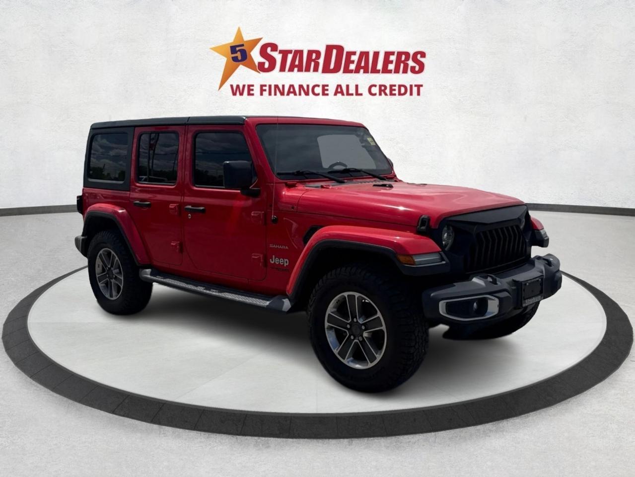 2018 Jeep WRANGLER UNLIMITED NAV LEATHER HEATED SEATS! WE FINANCE ALL CREDIT! Photo0