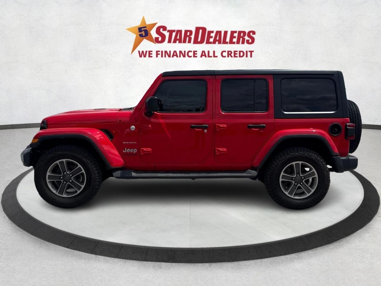 2018 Jeep WRANGLER UNLIMITED NAV LEATHER HEATED SEATS! WE FINANCE ALL CREDIT! Photo