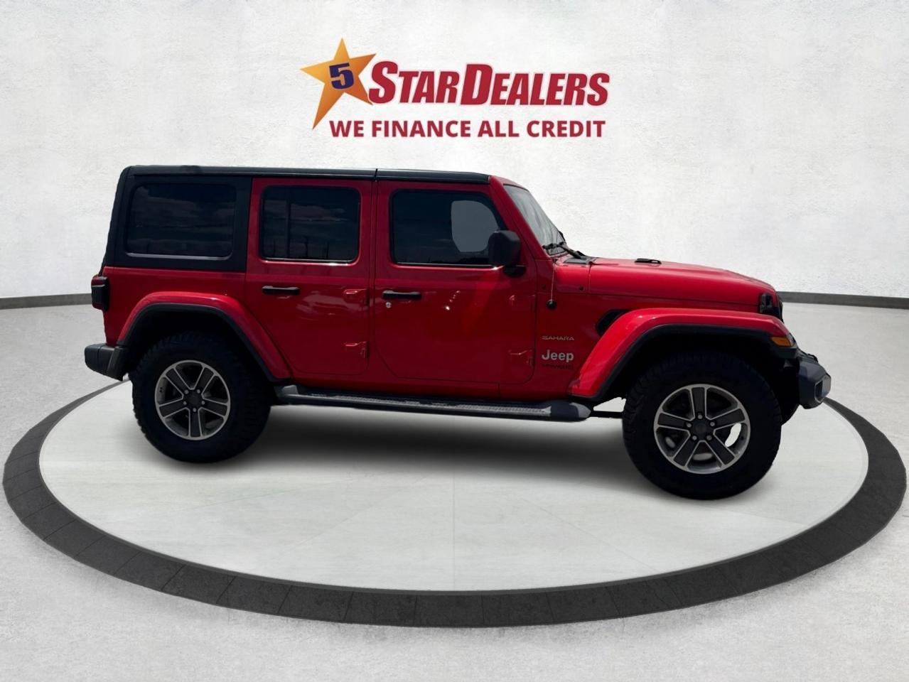 2018 Jeep WRANGLER UNLIMITED NAV LEATHER HEATED SEATS! WE FINANCE ALL CREDIT! Photo