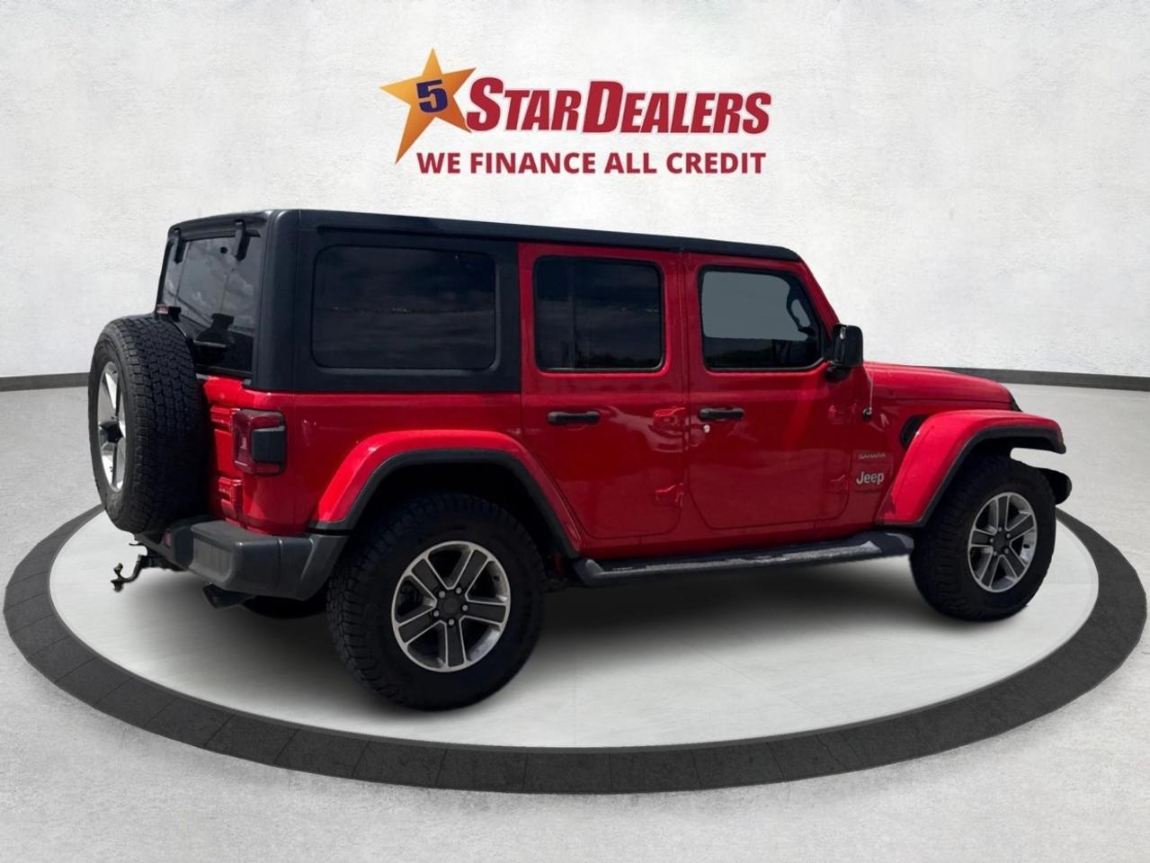 2018 Jeep WRANGLER UNLIMITED NAV LEATHER HEATED SEATS! WE FINANCE ALL CREDIT! Photo