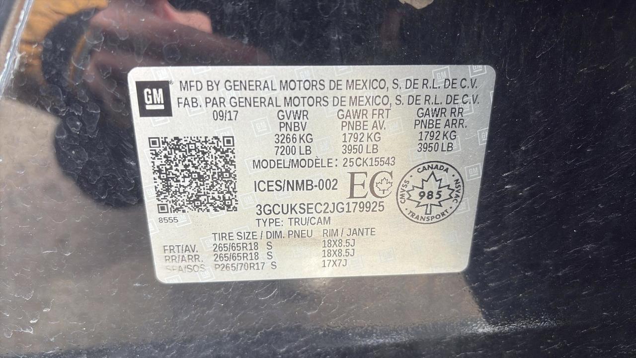 2018 Chevrolet Silverado 1500 2LZ Photo