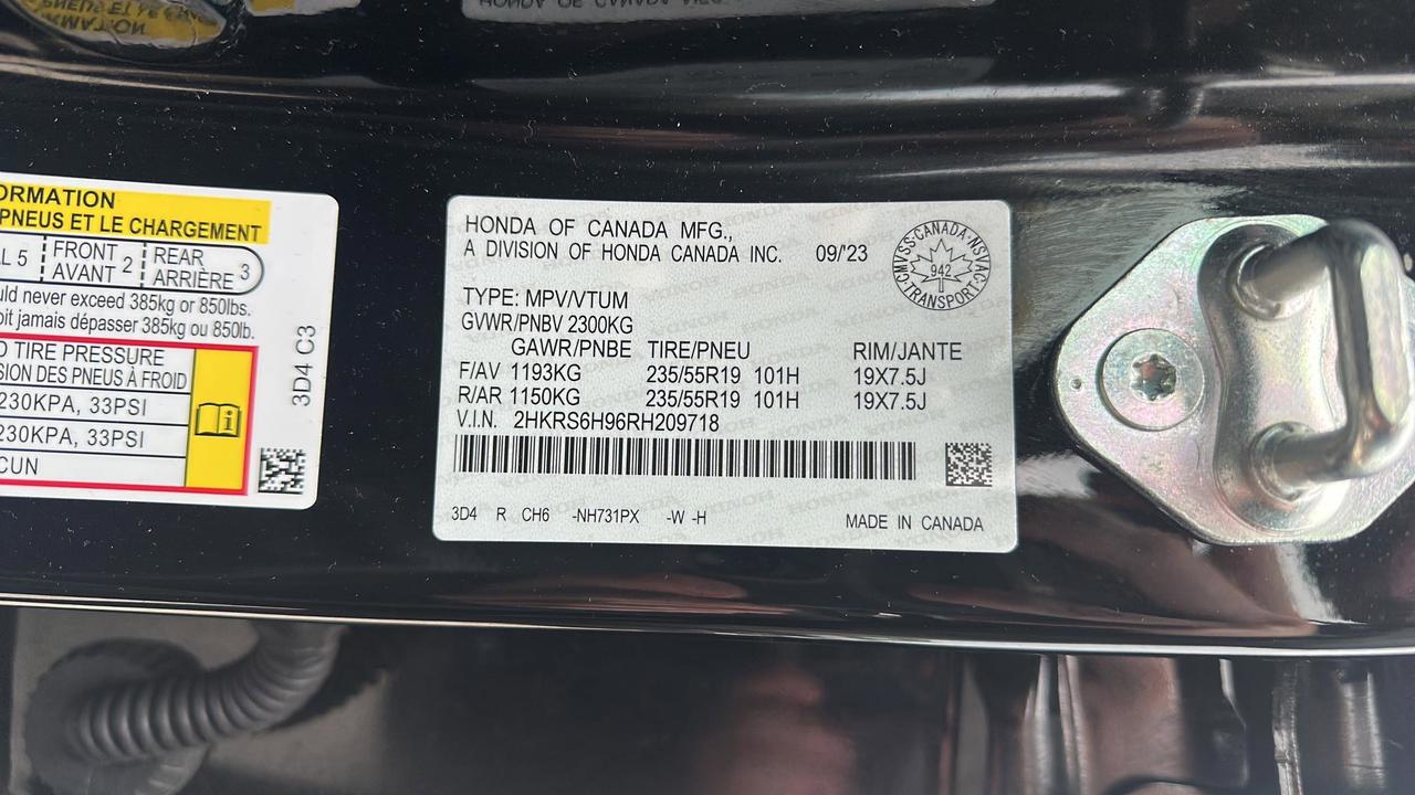 2024 Honda CR-V Hybrid Touring AWD Photo