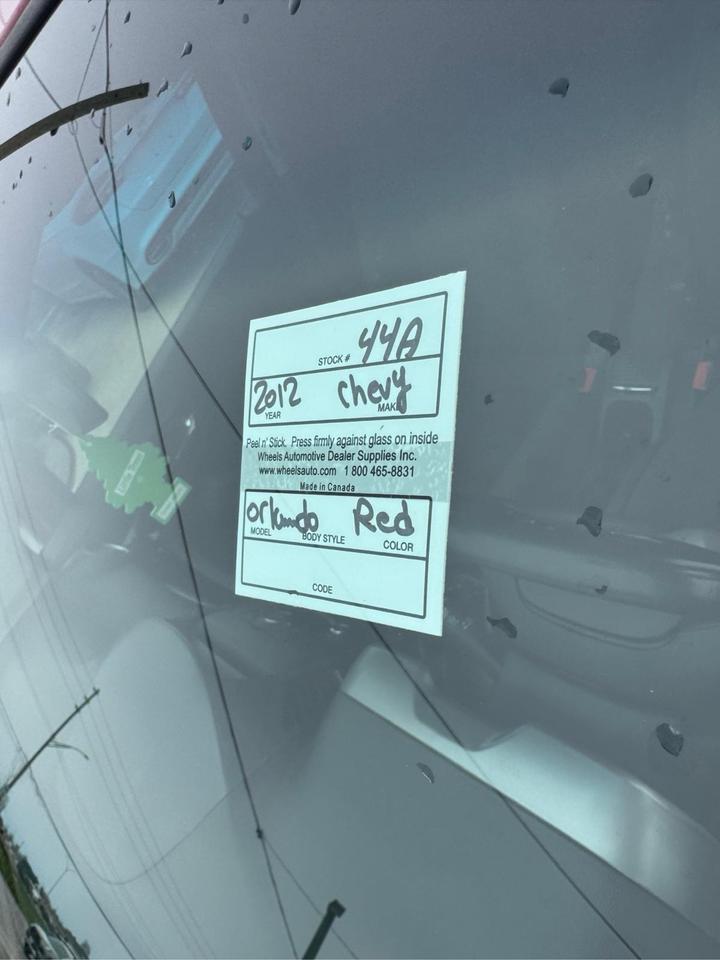 2012 Chevrolet Orlando 1LT, ONE OWNER, NO ACCIDENTS, CERTIFIED Photo
