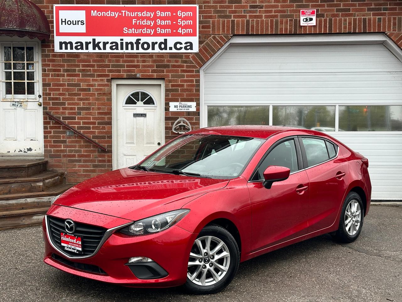 2015 Mazda MAZDA3 GS HTD-Cloth Bluetooth BackupCam RemStart A/C FM